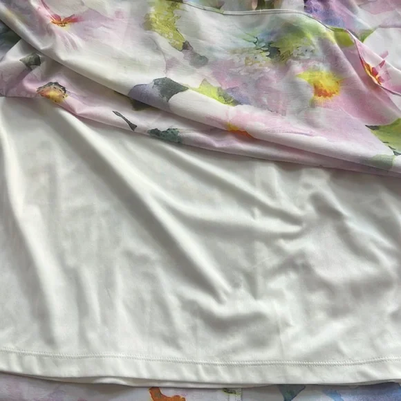 Adrianna Papell Women's Floral Halter Gown. - Picture 10 of 16